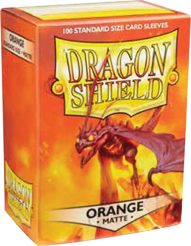 Dragon Shields: Matte Orange (100)