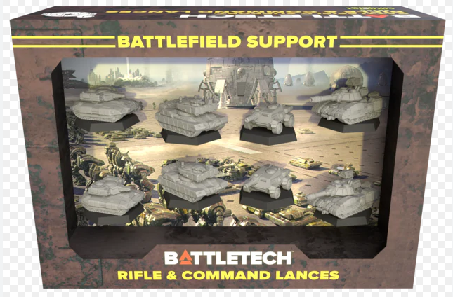 Battlefield Support Rifle & Command Lances