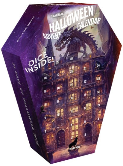 Halloween Advent Dice Calendar