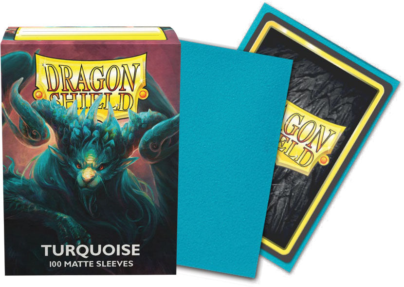 Dragon Shields: Matte Turquoise