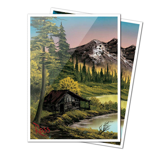 Bob Ross: Mountain Retreat 105ct APEX Deck Protector Sleeves