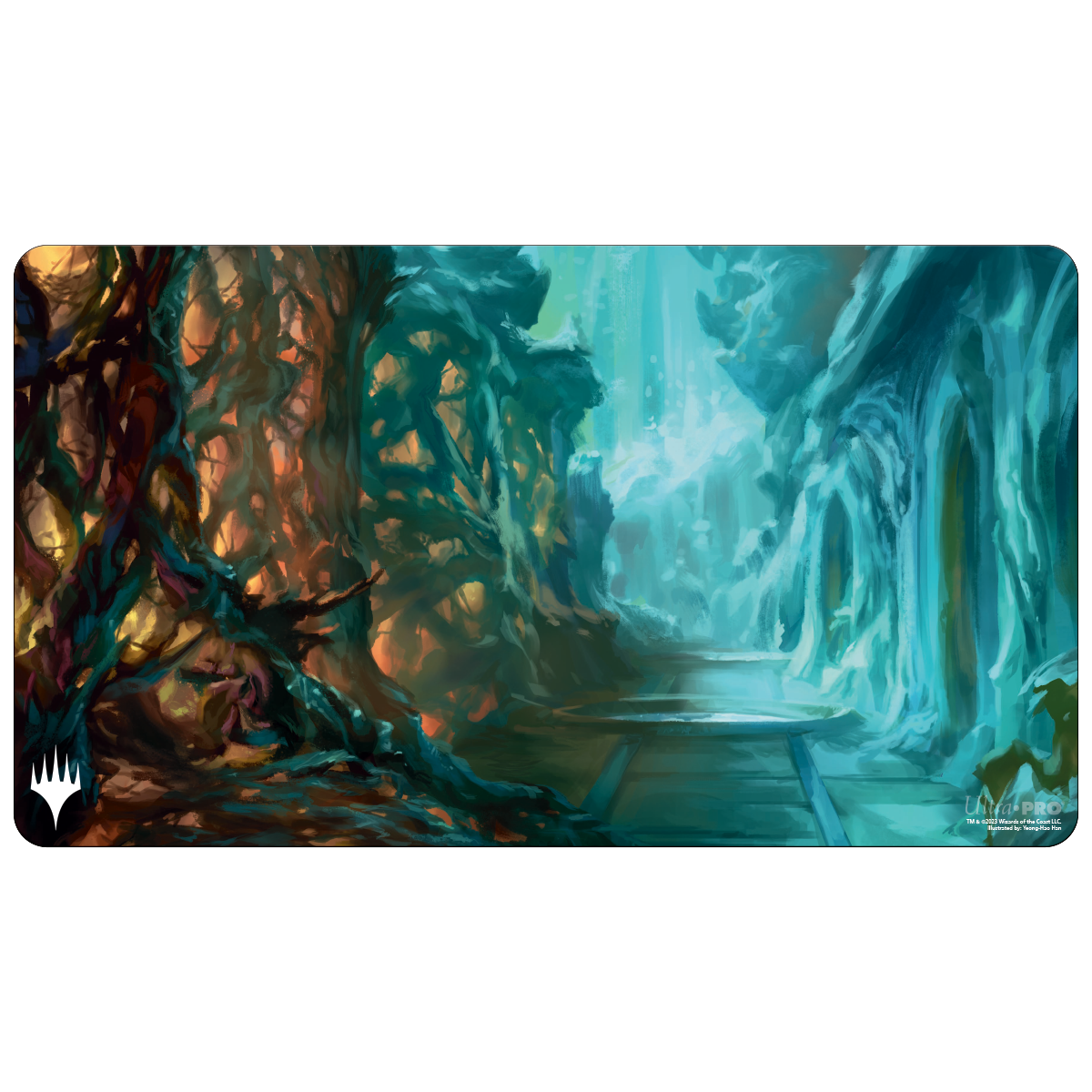 Ravnica Remastered Playmat from the Simic Combine for Magic: The Gathering