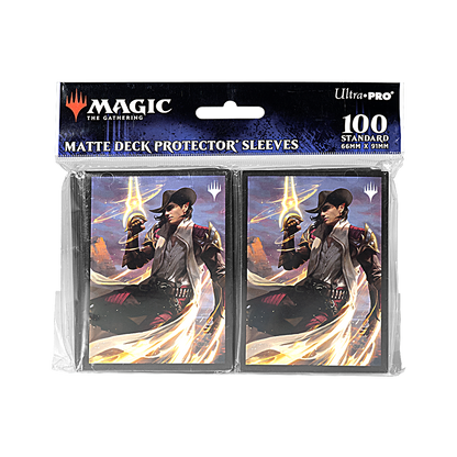 Outlaws of Thunder Junction 100ct Deck Protector Sleeves Key Art 3