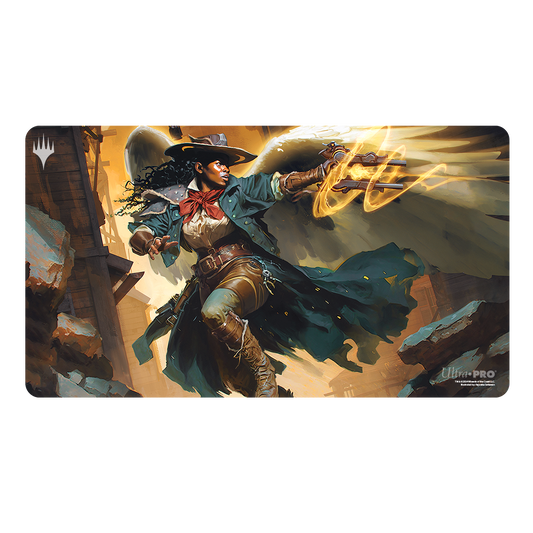 Outlaws of Thunder Junction Playmat White