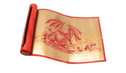 50th Anniversary Dice Scroll for Dungeons & Dragons