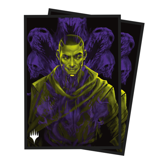 Duskmourn 100ct Deck Protector Sleeves Alt Art Key Character PW