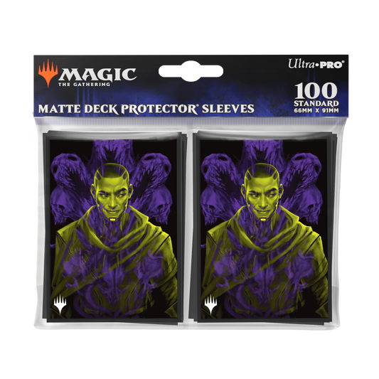 Duskmourn 100ct Deck Protector Sleeves Alt Art Key Character PW