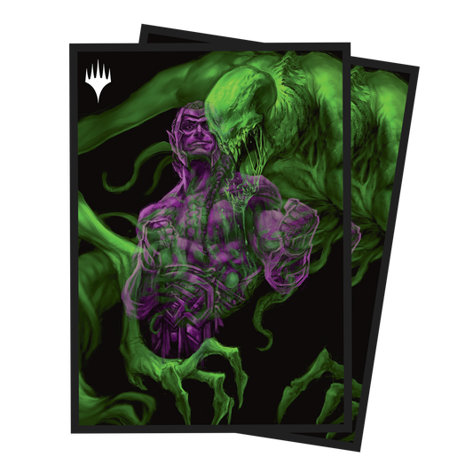 Duskmourn 100ct Deck Protector Sleeves Alt Art Key Character Mythic 2