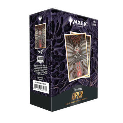 Duskmourn 105ct Apex Deck Protector sleeves Set Symbol