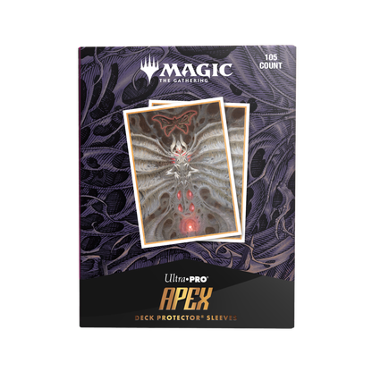 Duskmourn 105ct Apex Deck Protector sleeves Set Symbol