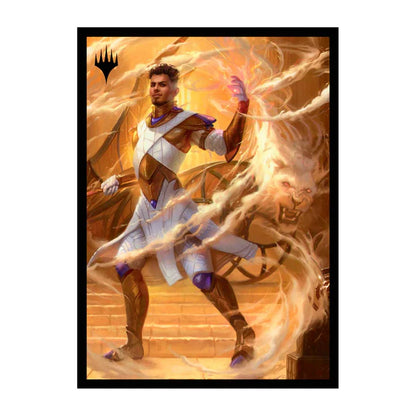 Aetherdrift Basri, Tomorrow’s Champion 100ct Deck Protector Sleeves Borderless Racer 3