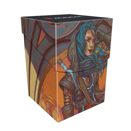 Aetherdrift Sita Varma, Masked Racer 100+ Deck Box Borderless Racer 1