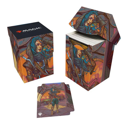 Aetherdrift Sita Varma, Masked Racer 100+ Deck Box Borderless Racer 1