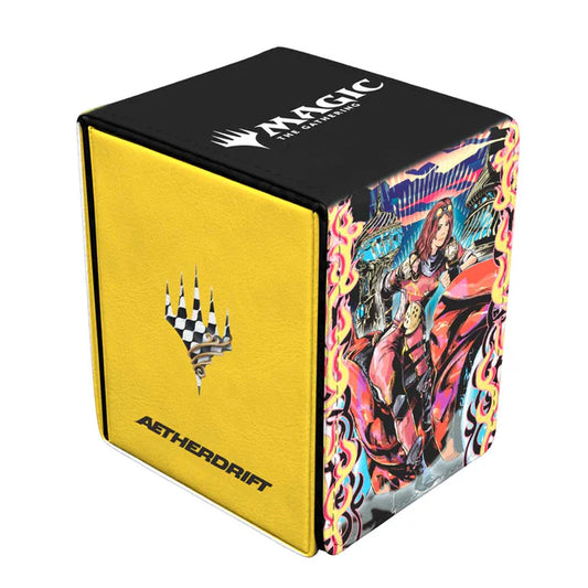 Aetherdrift Chandra, Spark Hunter Alcove Flip Deck Box Variant Art PW