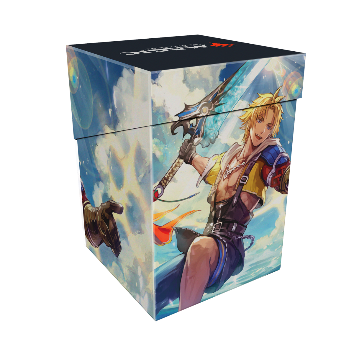FINAL FANTASY 100+ Deck Box Commander D - Tidus, Yuna's Guardian