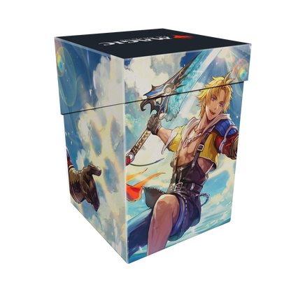 FINAL FANTASY 100+ Deck Box Commander D - Tidus, Yuna's Guardian