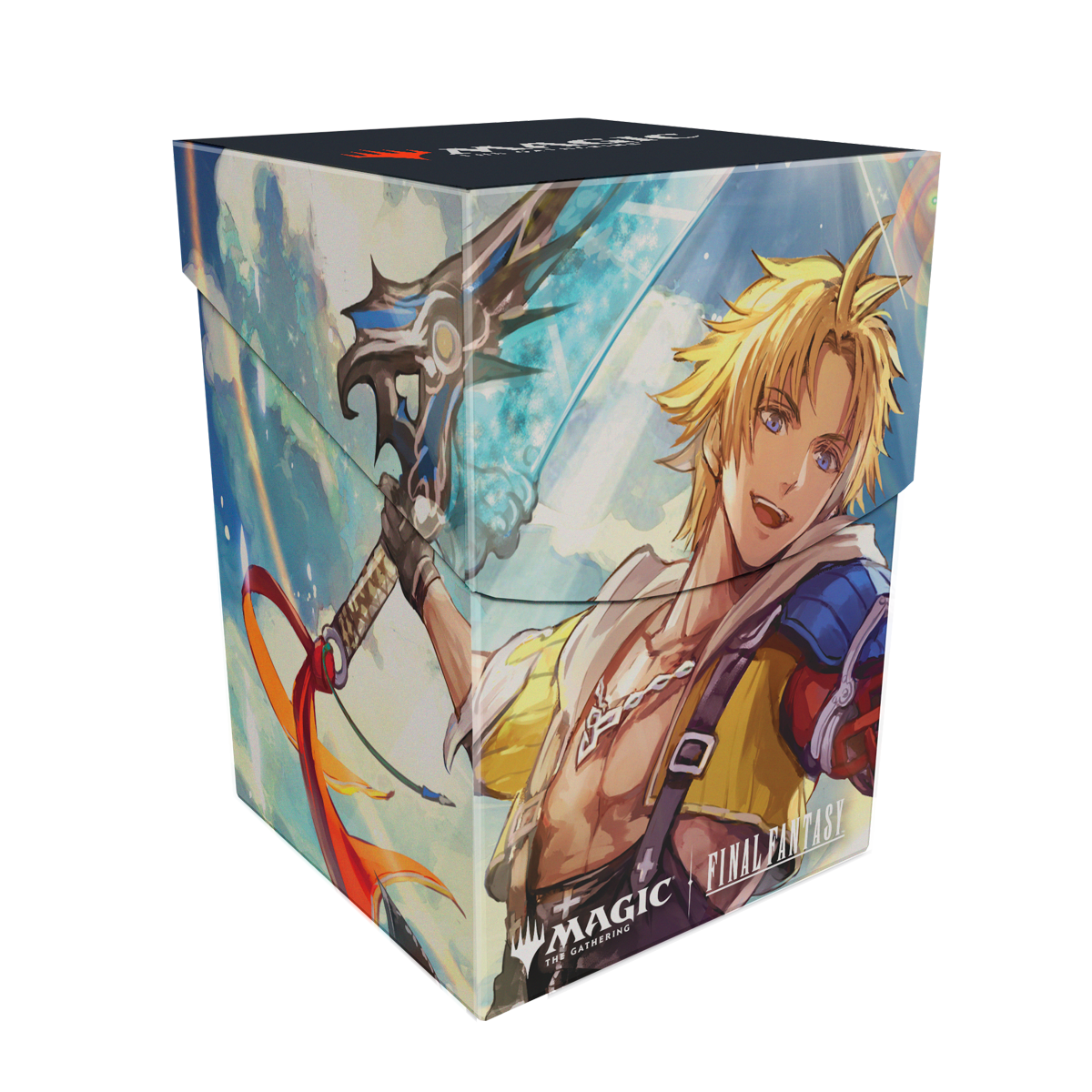 FINAL FANTASY 100+ Deck Box Commander D - Tidus, Yuna's Guardian