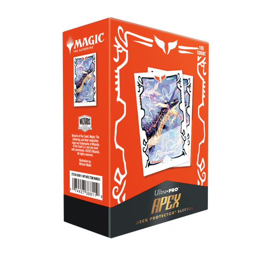 Tarkir: Dragonstorm 105ct Apex Deck Protector sleeves Mardu