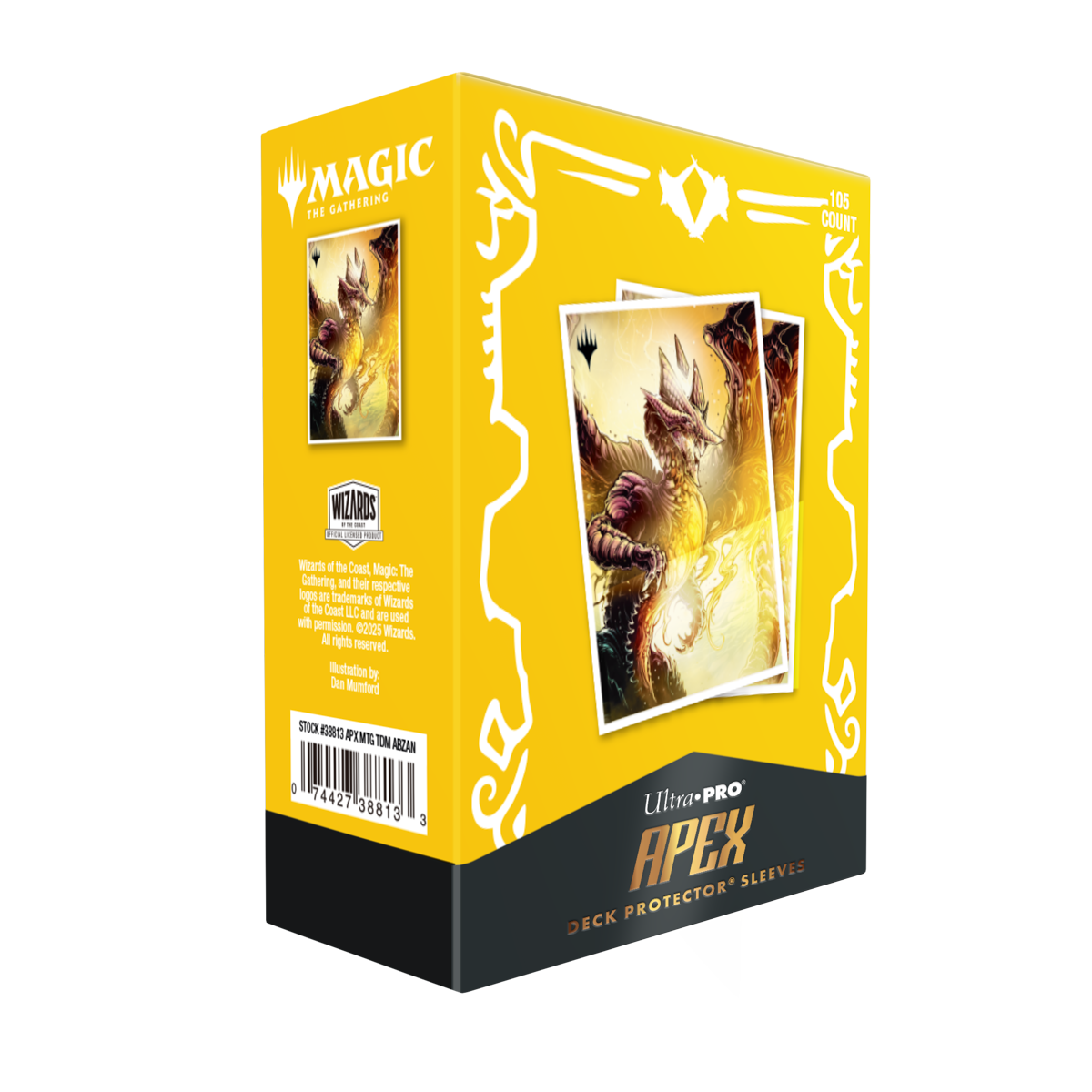Tarkir: Dragonstorm 105ct Apex Deck Protector sleeves Abzan