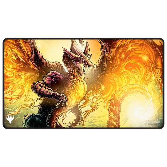 Tarkir: Dragonstorm Black Stitched Playmat Abzan