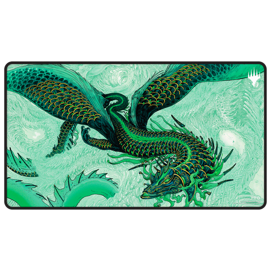 Tarkir: Dragonstorm Black Stitched Playmat Sultai
