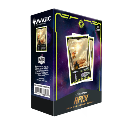 Edge of Eternities 105ct Apex Deck Protector sleeves White Mythic