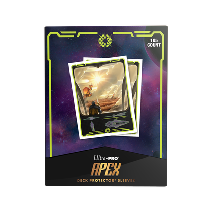 Edge of Eternities 105ct Apex Deck Protector sleeves White Mythic