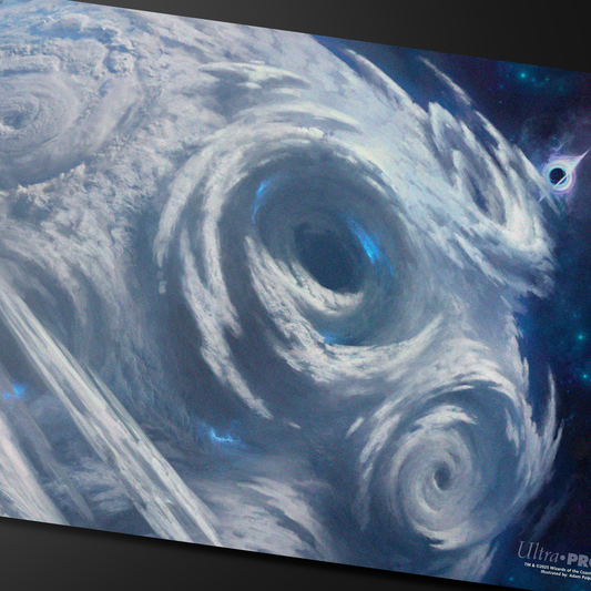 Edge of Eternities Playmat Mythic Land Blue