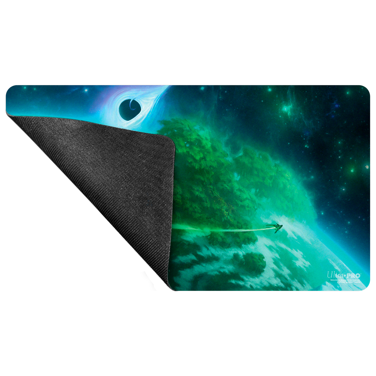 Edge of Eternities Playmat Mythic Land Green