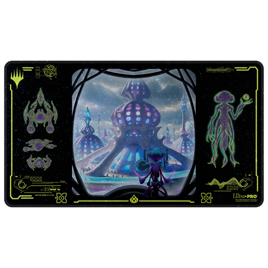 Edge of Eternities Holofoil Playmat Blue Mythic