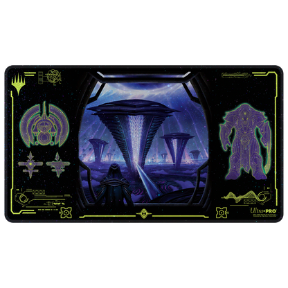 Edge of Eternities Holofoil Playmat Black Mythic