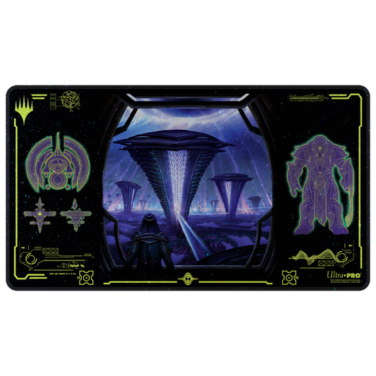 Edge of Eternities Holofoil Playmat Black Mythic