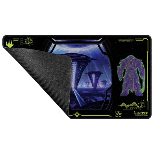 Edge of Eternities Holofoil Playmat Black Mythic