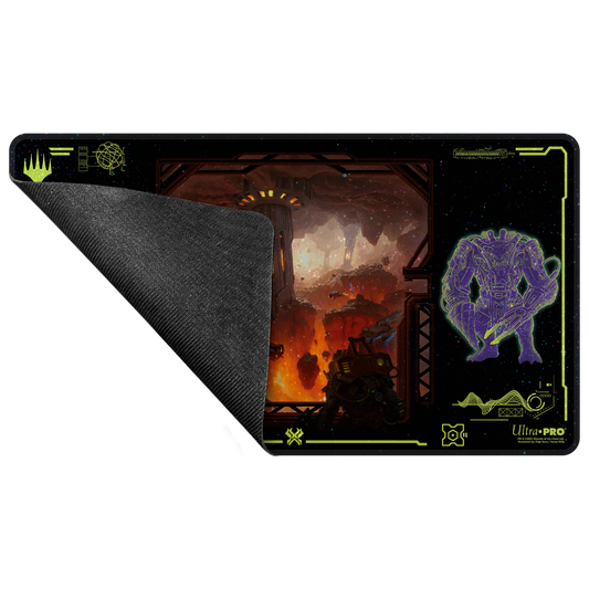 Edge of Eternities Holofoil Playmat Red Mythic