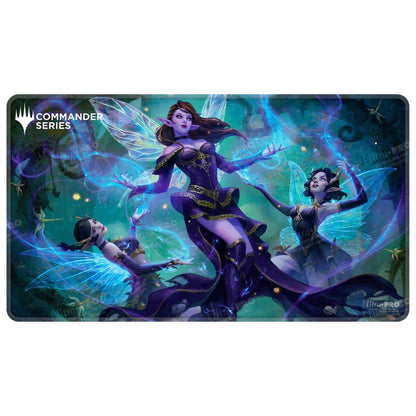 Commander Series #8 Alela, Cunning Conqueror Stitched Playmat