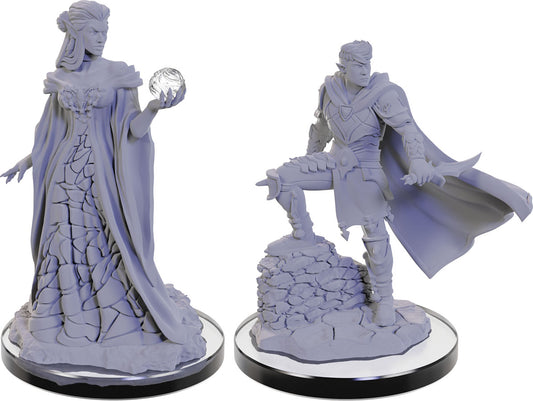 Critical Role Unpainted Miniatures: W05 Xhorhasian Mage & Xhorhasian Prowler