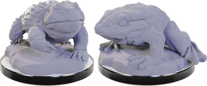 WizKids Deep Cuts Unpainted Miniatures: W22 Giant Frogs