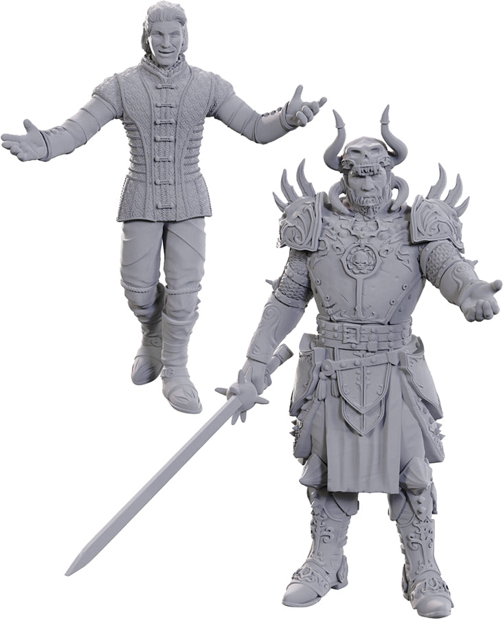 Nolzur's Marvelous Unpainted Miniatures - Special Edition Baldur's Gate 3, Sarevok Anchev & Raphael