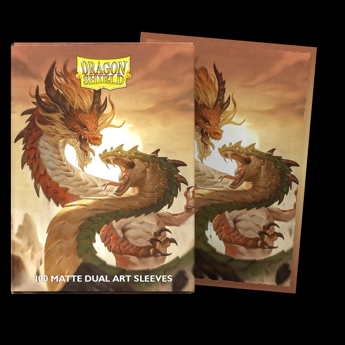 Dragon Shields: Matte Dual Art - Wood Snake 2025 - Chinese New Year (100)