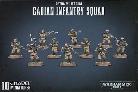 AM Cadian Infantry Squad (2019) Damaged Box