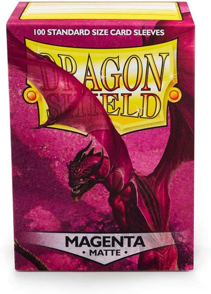 Dragon Shields: Matte Magenta (100)