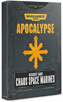 Apocalypse Datasheets: Chaos Space Marines
