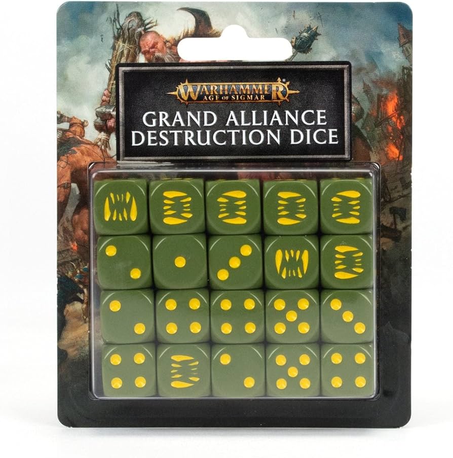 Warhammer Underworlds: Grand Alliance Destruction Dice