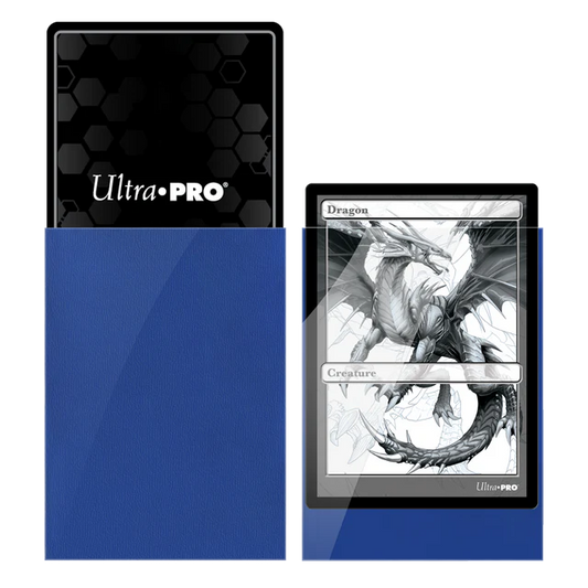 Blue PRO-Gloss Standard Deck Protector Sleeves (100)