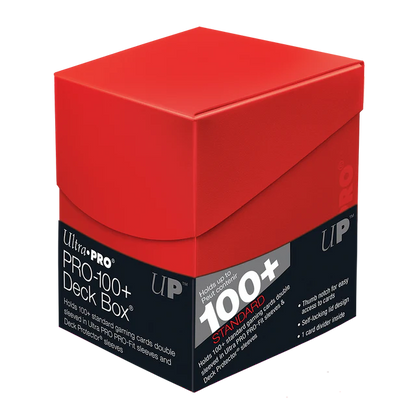 Eclipse Apple Red 100+ Deck Box