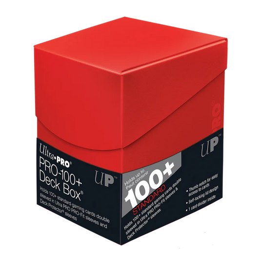 Eclipse Apple Red 100+ Deck Box
