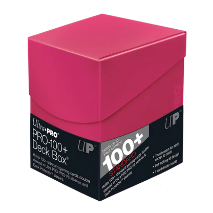 Eclipse Hot Pink 100+ Deck Box