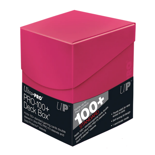 Eclipse Hot Pink 100+ Deck Box