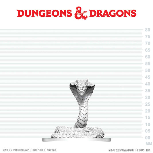 D&D Nolzur's Marvelous Miniatures: Guardian Naga