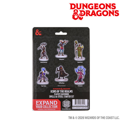 D&D Icons of the Realms: Player's Handbook - Spells & Steel Starter Set